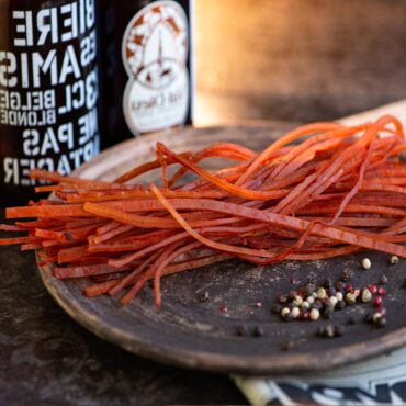 Павутинка кальмара з перцем